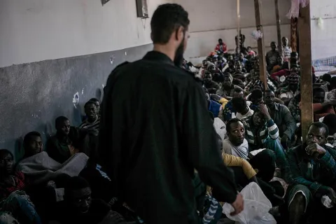 Förvaret Abu Salim i den libyska huvudstaden Tripoli.
