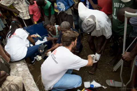 Sedan förra året har vi haft tre båtar på Medelhavet som räddat över 20 000 människor och våra medicinska team har utfört nära 120 000 patientbesök i våra projekt runtom i Europa.
